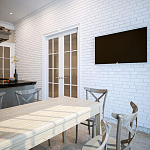 Гипсовая 3D Панель E-01 варинант исполнения - 1 | Loft Concept в Москве