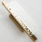 Бра с рельефным стеклом ICE GLASS 35 варинант исполнения - 3 | Loft Concept в Москве