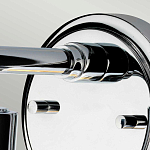 Бра с цилиндрическим прозрачным плафоном из стекла с пузырьками Elstead Lighting варинант исполнения - 2 | Loft Concept в Москве