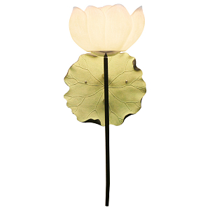 Бра White Lotus Flower Sconce