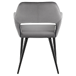 Стул с подлокотниками серый NEASAN STOOL варинант исполнения - 4 | Loft Concept в Москве