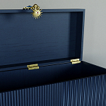 Большой дизайнерский Сундук Elsa Dreams Blue варинант исполнения - 3 | Loft Concept в Москве