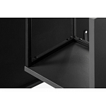 Полка навесная открытая цвета графит Strict Lines  варинант исполнения - 7 | Loft Concept в Москве