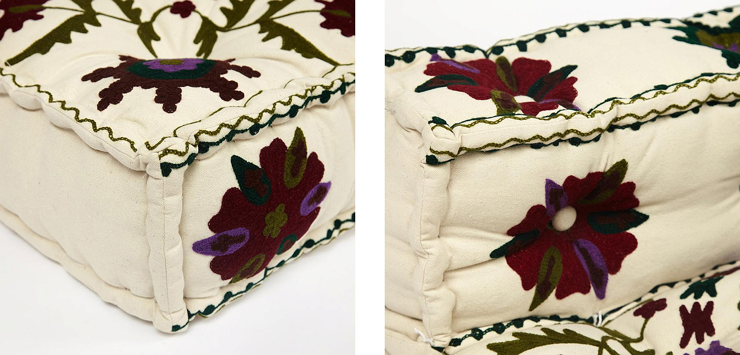 Модуль мягкий со спинкой Indian Meditation Pillow - Loft-Concept в Москве