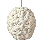 Светильник вязаный из шерсти Wool Oval варинант исполнения - 3 | Loft Concept в Москве