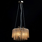 Люстра с подвесными рифлеными стеклянными трубками Nembus варинант исполнения - 3 | Loft Concept в Москве