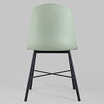Стул из прочного пластика на металлическом основании Anora Green  варинант исполнения - 4 | Loft Concept в Москве