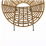 Стул круглый с ротанговым плетением Round Wicker Stool варинант исполнения - 7 | Loft Concept в Москве