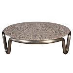 Стол журнальный круглый с узором Table Hypontic Pattern варинант исполнения - 1 | Loft Concept в Москве