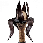 Настольная лампа черная INDONESIAN LAMPS 1 варинант исполнения - 2 | Loft Concept в Москве