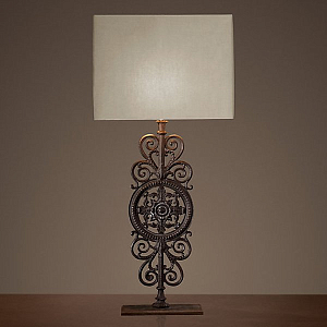 Настольная лампа RH Parisian Iron Gate Table Lamp