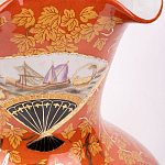 Ваза красного цвета с рисунком Chinoiserie Ceramics варинант исполнения - 2 | Loft Concept в Москве