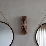 Бра плетеное из ротанга Chainmail варинант исполнения - 5 | Loft Concept в Москве