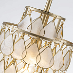 Подвесной светильник с декором из натуральной морской ракушки Iridescent Light варинант исполнения - 5 | Loft Concept в Москве