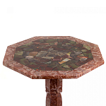 Кофейный стол из натуральных камней Лемезит и Яшма Natural Stone Tables  варинант исполнения - 22 | Loft Concept в Москве