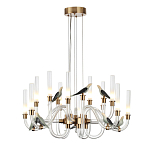 Люстра с декоративными птицами Ganthea D 73 см варинант исполнения - 2 | Loft Concept в Москве