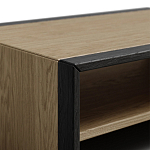 Стол журнальный в стиле лофт с полкой для хранения Warm Industrial варинант исполнения - 2 | Loft Concept в Москве