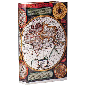 Шкатулка-книга Map of The World Book Box