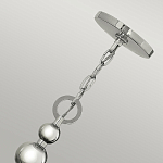 Люстра подвесная с белым тканевым цилиндрическим абажуром и декоративными шарами Hinkley варинант исполнения - 4 | Loft Concept в Москве