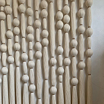 Панно на стену из хлопковых нитей White Morse Wall Hanging  варинант исполнения - 2 | Loft Concept в Москве