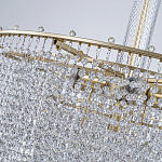 Люстра многоярусная с каскадами кристаллов Crystal Rains варинант исполнения - 8 | Loft Concept в Москве