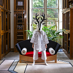 Дизайнерский диван с двумя подушками-валиками Poltronova Mitzi Sofa варинант исполнения - 6 | Loft Concept в Москве