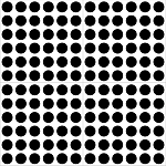 Дизайнерская плитка с узором Круг малый варинант исполнения - 1 | Loft Concept в Москве