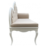 Рекомье со спинкой в стиле прованс Montmartre Provence Ottoman варинант исполнения - 7 | Loft Concept в Москве