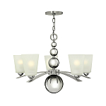 Люстра с матовыми конусными плафонами и декоративными элементами в форме шаров Hinkley варинант исполнения - 10 | Loft Concept в Москве