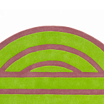 Дизайнерский ковер зеленый Poltronova Sofo Verosa Rug варинант исполнения - 6 | Loft Concept в Москве