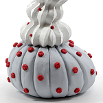 Статуэтка тропический фрукт Pandora Tropical Fruit White Grey Red варинант исполнения - 2 | Loft Concept в Москве