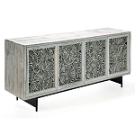 Буфет в гостиную с инкрустацией Palm Sideboard with Bone Inlay варинант исполнения - 3 | Loft Concept в Москве