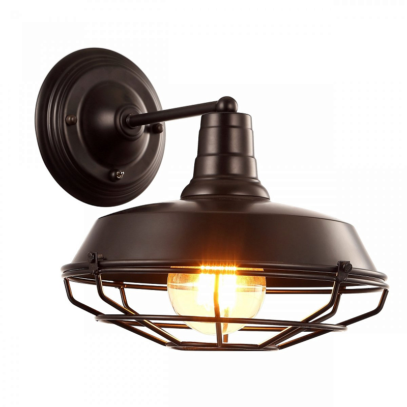  Wall lamp DARK CAGE black    | Loft Concept 