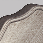 Бра серебрянного цвета с лампой в виде свечи на изогнутой ножке Feiss варинант исполнения - 2 | Loft Concept в Москве