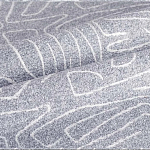 Мебельная ткань Букле серый цвет 140 см T3-9 варинант исполнения - 1 | Loft Concept в Москве