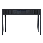 Элегантная Консоль Primo с выдвижным ящиком Черный дуб варинант исполнения - 7 | Loft Concept в Москве