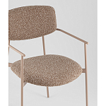 Стул Doe с подклокотниками коричневый варинант исполнения - 2 | Loft Concept в Москве