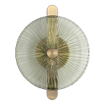 Бра с круглым стеклянным плафоном Gingham варинант исполнения - 7 | Loft Concept в Москве