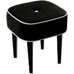 Квадратный мягкий пуф на черных ножках Winton Pouf Square варинант исполнения - 5 | Loft Concept в Москве