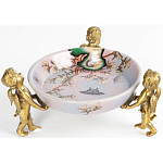 Блюдо фарфоровое Трио ангелов Joy варинант исполнения - 3 | Loft Concept в Москве