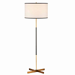 Торшер с тканевым абажуром в форме цилиндра Pinwheel Shape Base варинант исполнения - 1 | Loft Concept в Москве