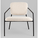 Кресло лаунж Rooney букле белый варинант исполнения - 2 | Loft Concept в Москве