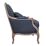 Кресло Ava Classical Armchair graphite flax варинант исполнения - 2 | Loft Concept в Москве