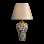 Настольная лампа с цветочной росписью Lamp Flower Painting варинант исполнения - 7 | Loft Concept в Москве
