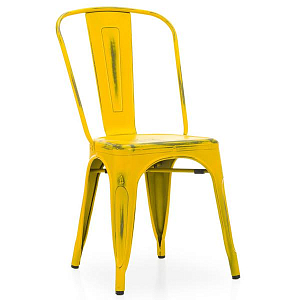 Кухонный стул Tolix Chair Vintage Yellow