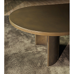 Дизайнерский рабочий стол из металла BLEVIO Table варинант исполнения - 3 | Loft Concept в Москве