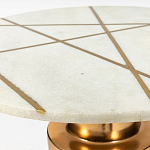 Кофейный столик с мраморной столешницей Sleeve варинант исполнения - 2 | Loft Concept в Москве