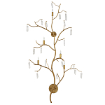 Бра с каркасом в виде веток усыпанных кристаллами Branches with Crystals варинант исполнения - 3 | Loft Concept в Москве