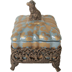 Фарфоровая шкатулка Puppy варинант исполнения - 2 | Loft Concept в Москве