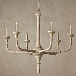 Люстра из дерева в форме подсвечника Coastal Aesthetics варинант исполнения - 5 | Loft Concept в Москве